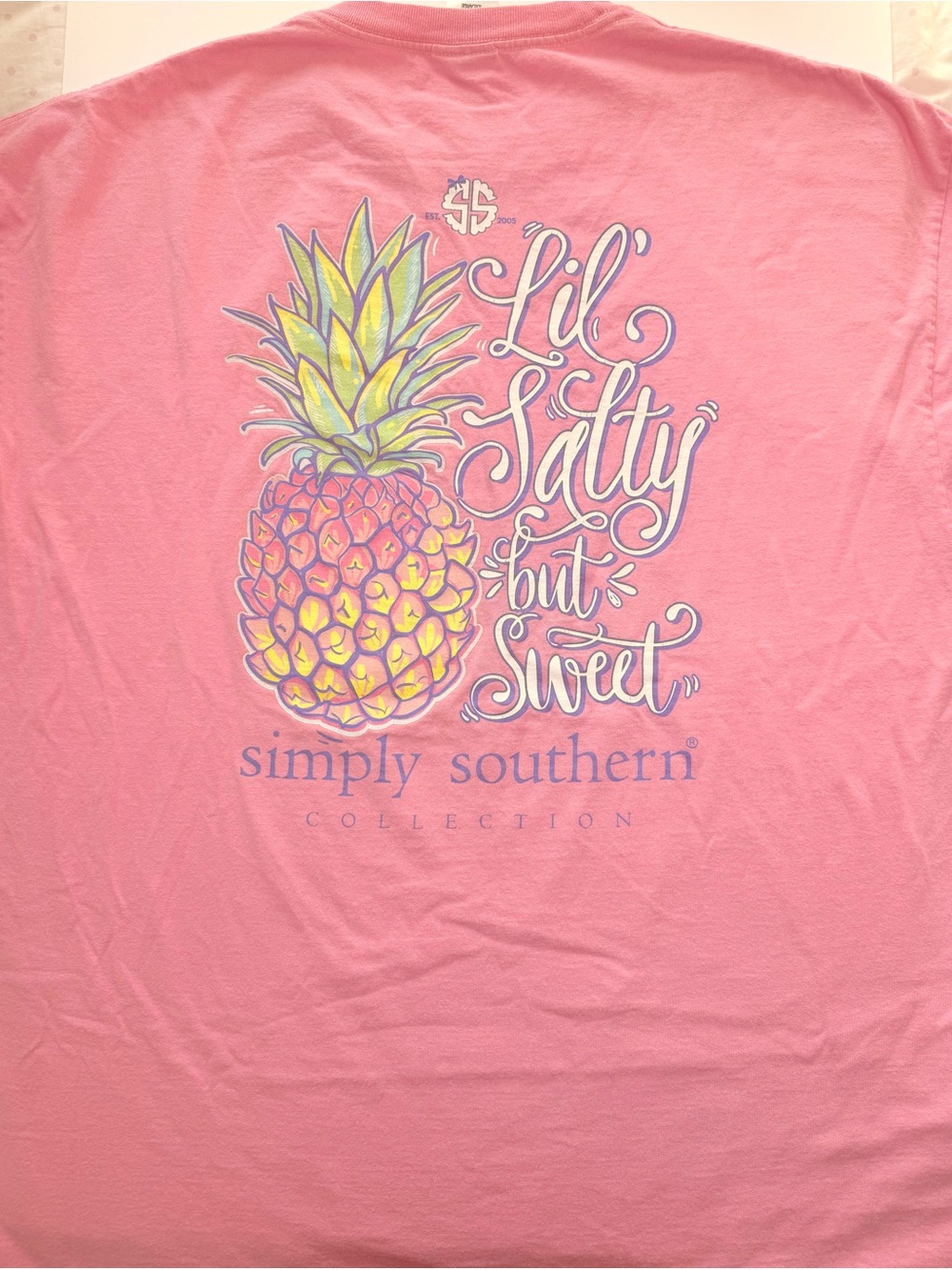 💐 Pink Simply Southern Long Sleeve Shirt